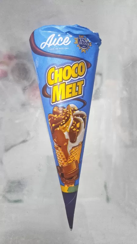 Aice cream choco melt cone